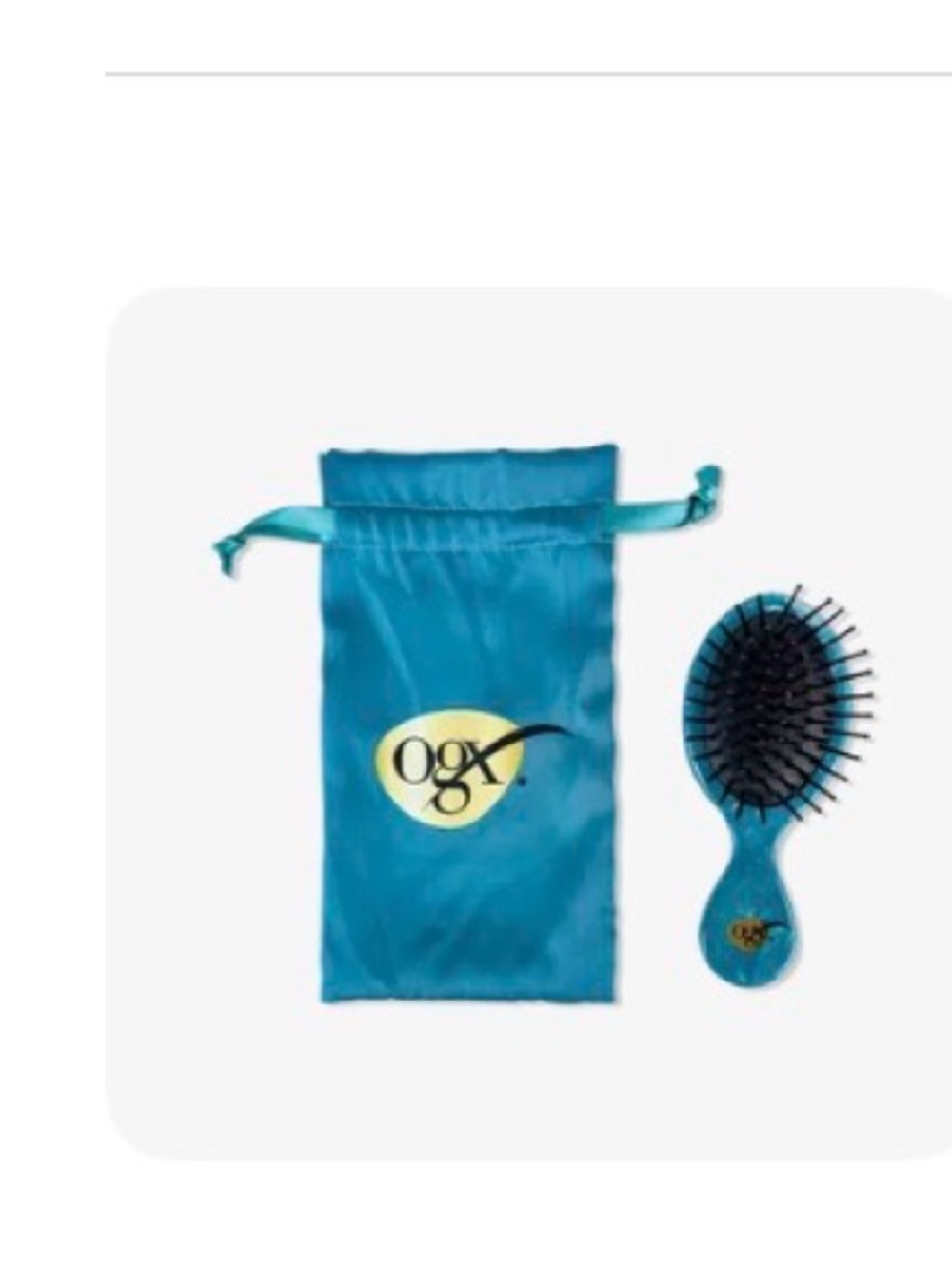 OGX Hairbrush Mini Pouch NEW